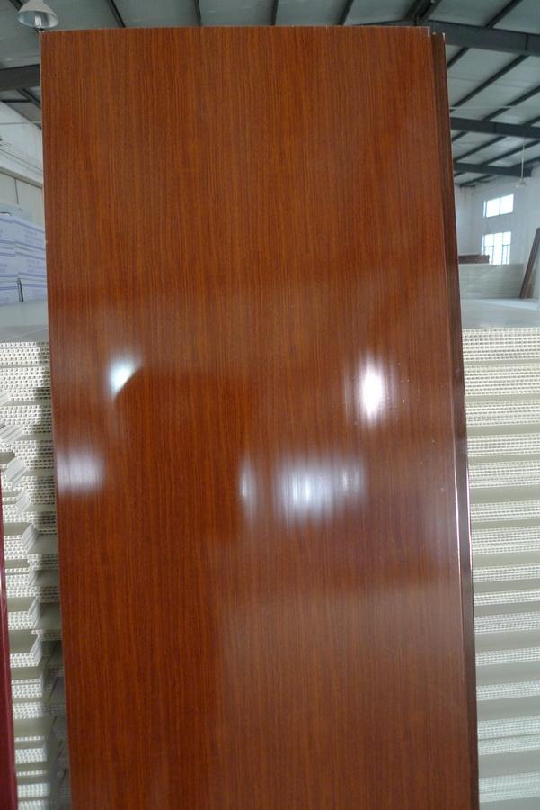 Mouldproof Plastic Interior Replacement Door Panel No Aspiration With Wooden Grain