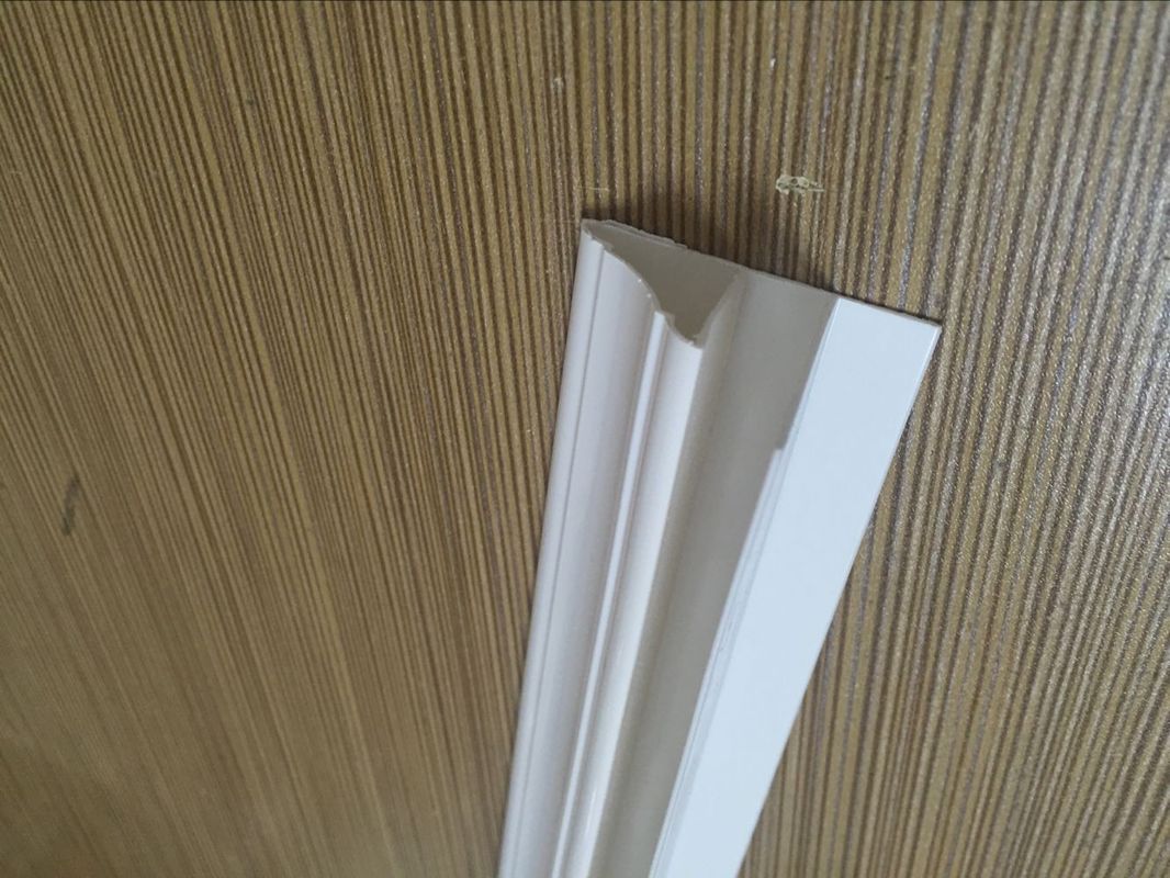 Durable Extruded PVC Profiles Top Jointer For Ceiling Corner Finish