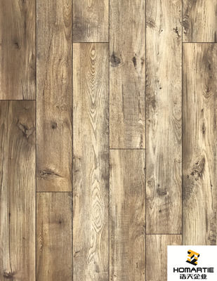 FireProof Strong Stability SPC Vinyl Click Flooring Good Heat Cold Resistance